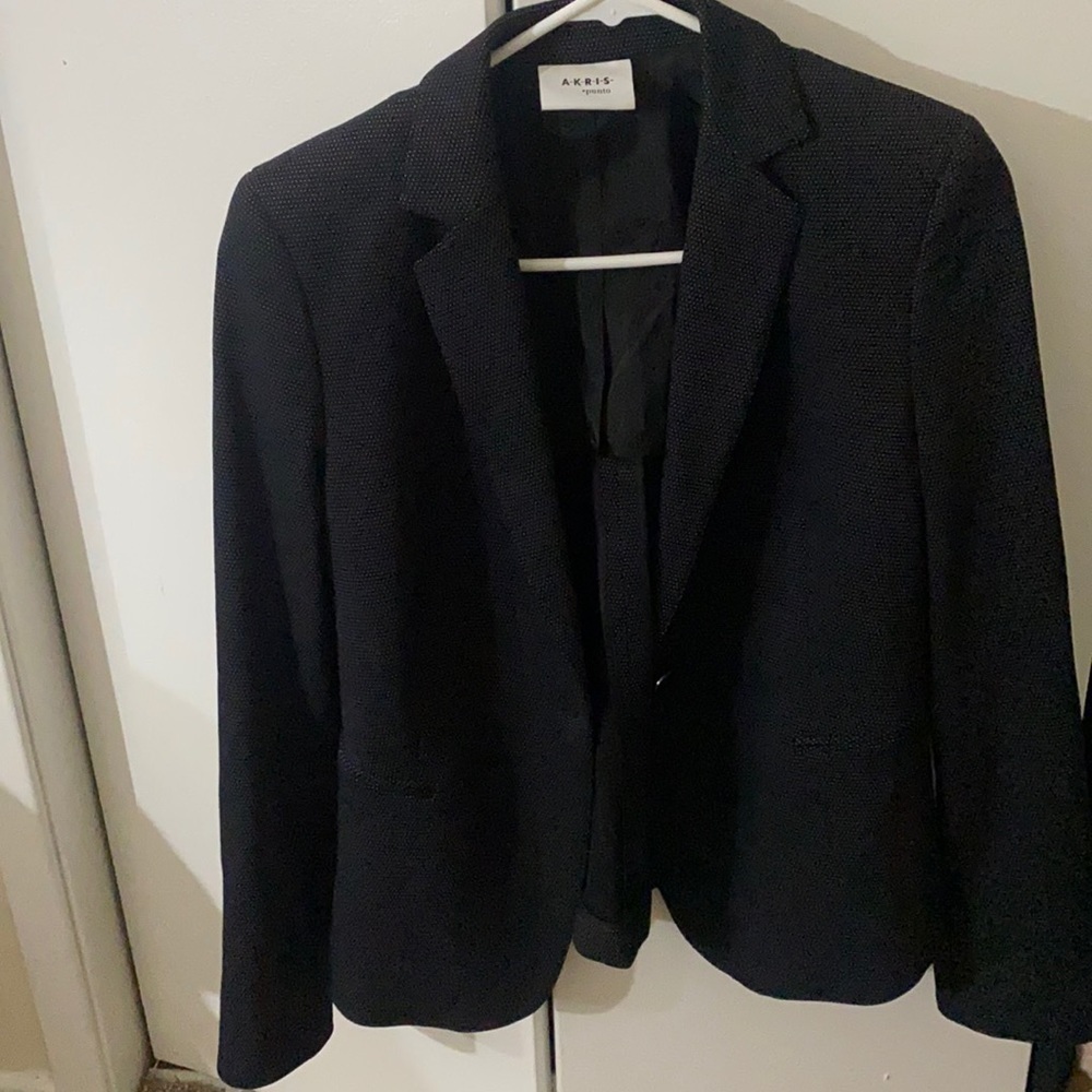 Akris punto pines polka dot